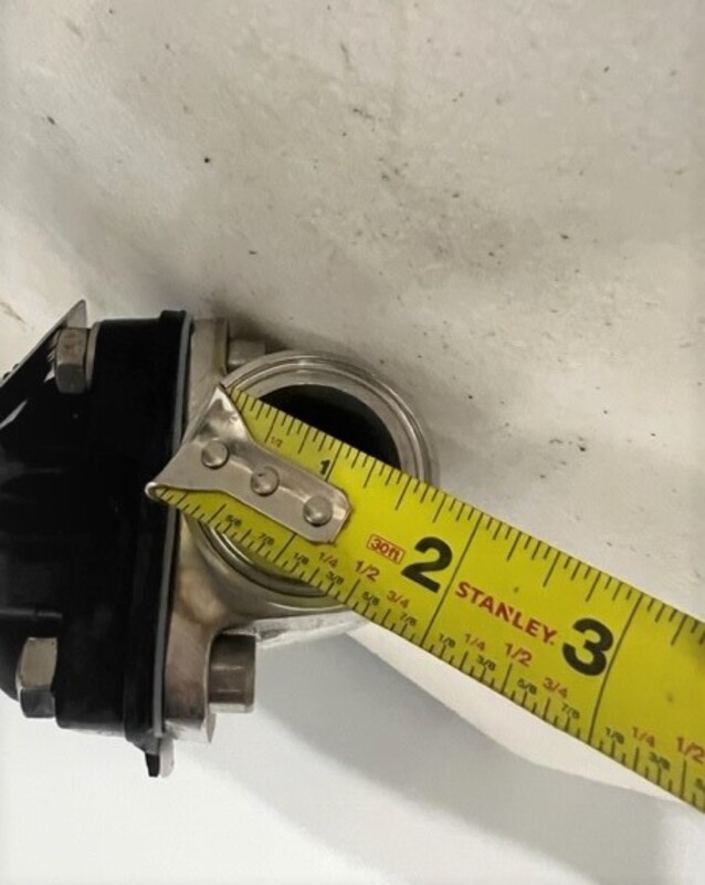 1.5" Saunders, Stainless Steel Diaphragm Valve - Image 2