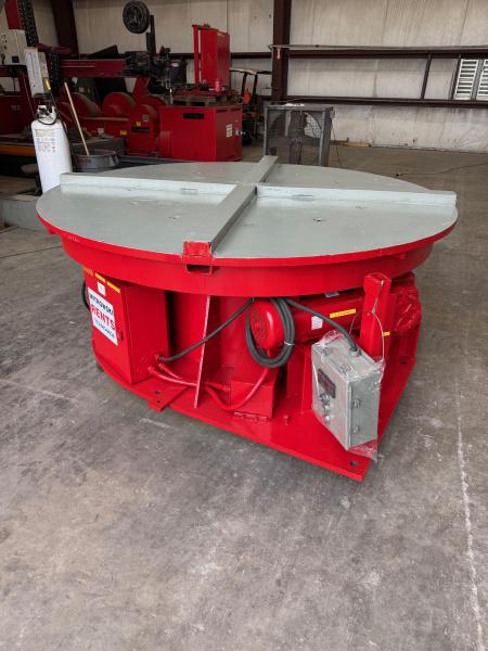80000 lb. Ransome #8000, floor turntable, 3 HP variable speed, 84.5" table, 32.75" tbl height, 460 V. input - Image 1