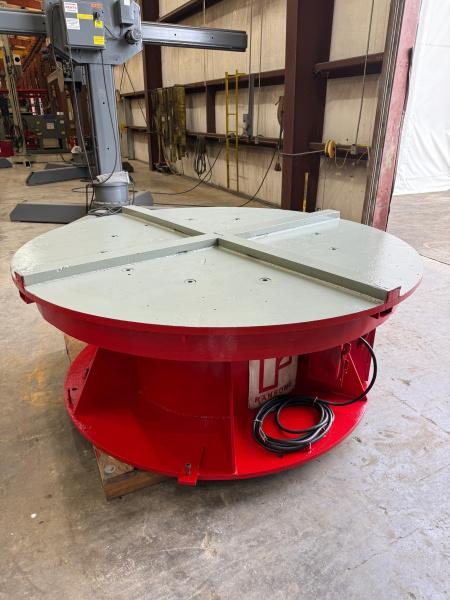 80000 lb. Ransome #8000, floor turntable, 3 HP variable speed, 84.5" table, 32.75" tbl height, 460 V. input - Image 3