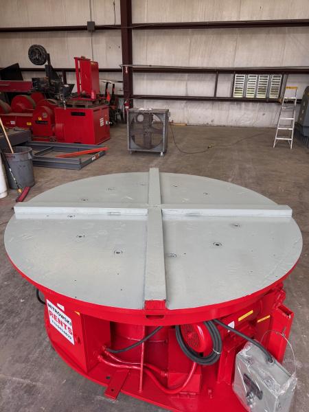 80000 lb. Ransome #8000, floor turntable, 3 HP variable speed, 84.5" table, 32.75" tbl height, 460 V. input - Image 5