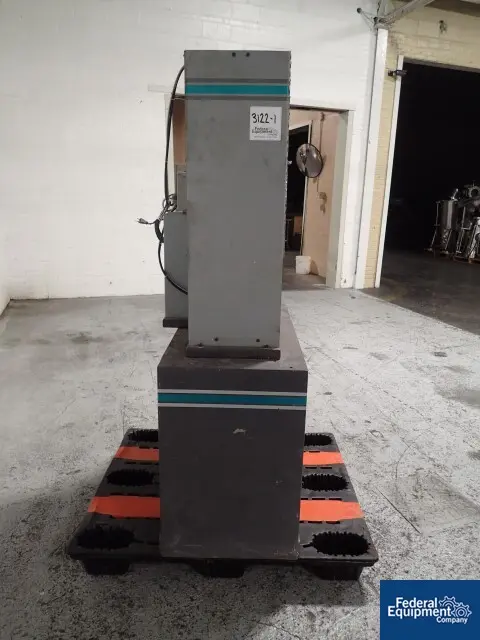 15 Ton, Carver #3888, hydraulic press, 6" x 6" platen, heated platens with temperature contoller, press - Image 6