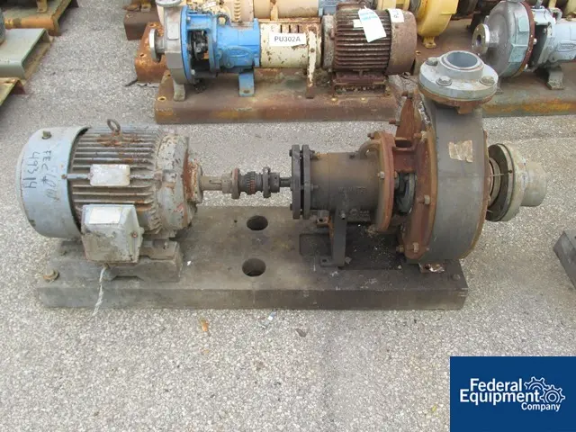 Wanner Engineering, Stan-Cor Centrifugal Pump, Type A40, KYNAR, 15 HP, 4" x 3", #49314 - Image 2