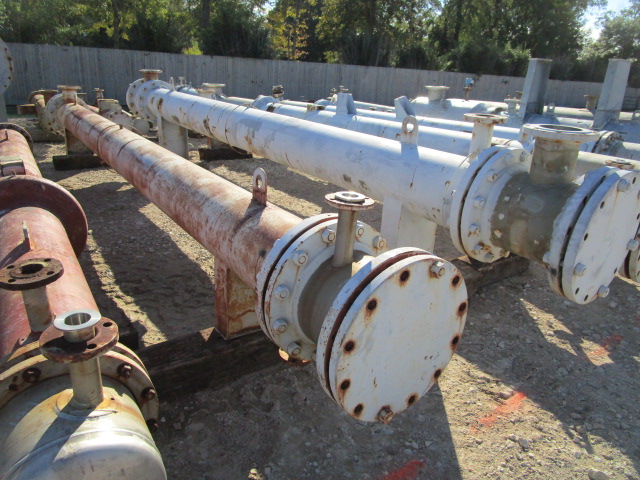 375 sq.ft. Gaspar, 14" diameter x 20' 0" F/F, Carbon Steel Shell, FV/123 psi @ 350 deg. F., Hastelloy shell - Image 5
