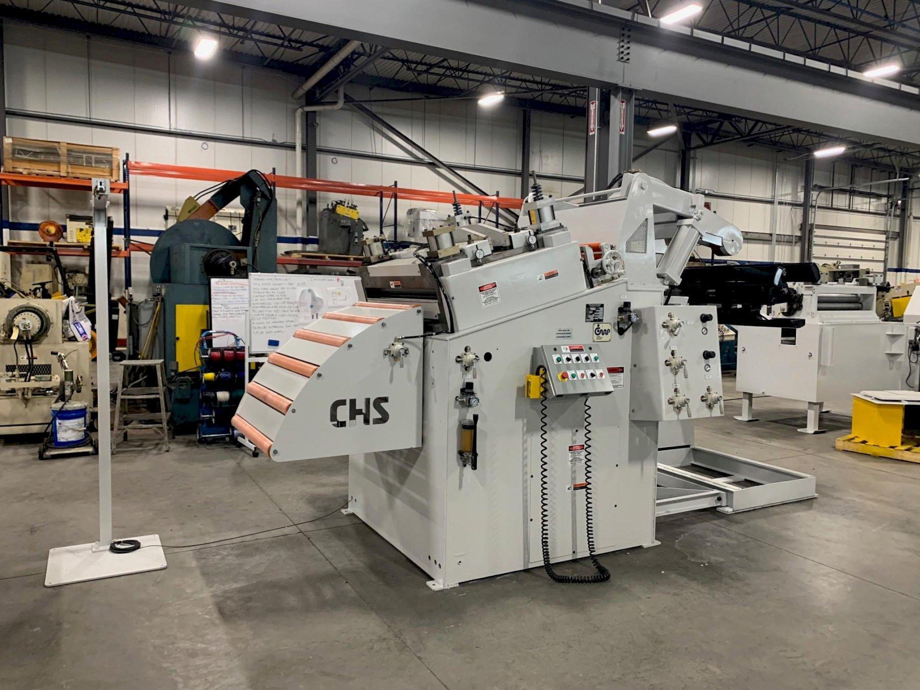 10000 lb. CWP #5R-42/42D11, coil reel & straightener, 42" W x .062" stock, 72" OD, 17.5"-22.5" ID, forward & - Image 2