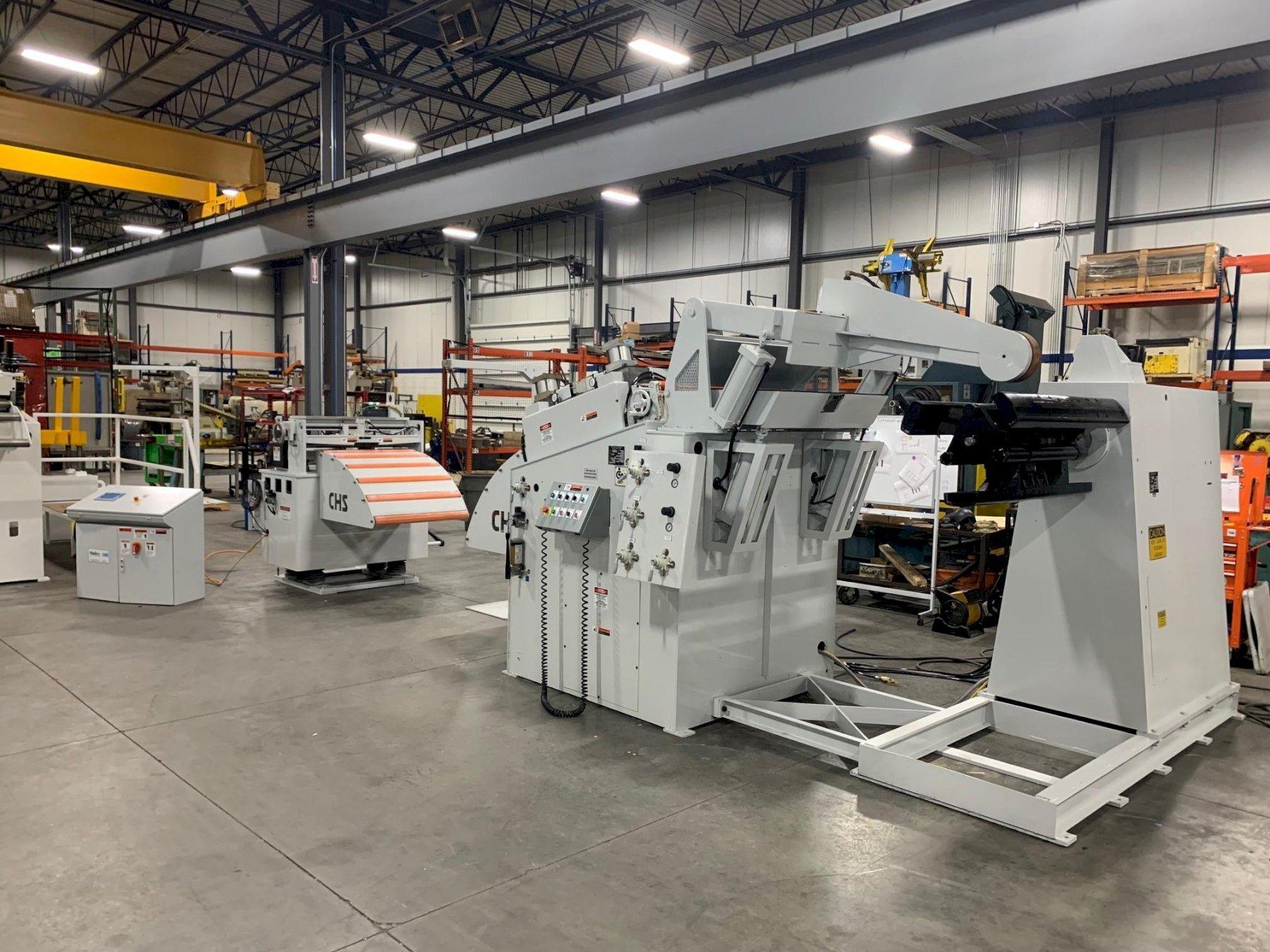 10000 lb. CWP #5R-42/42D11, coil reel & straightener, 42" W x .062" stock, 72" OD, 17.5"-22.5" ID, forward & - Image 3