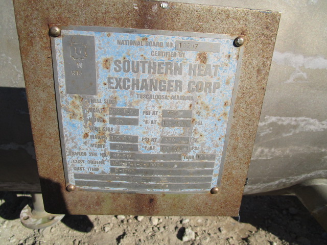 427 sq.ft., 108FV shell, 105FV tube, Southern, Horizontal Kettle type Exchanger, 28" diameter x 10' 0" F/F - Image 3