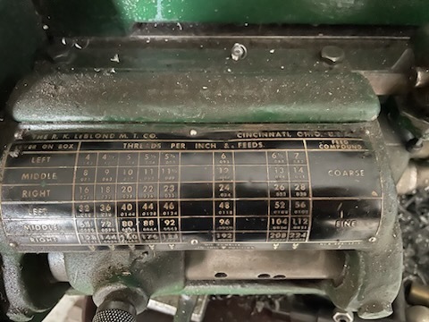 16" -18" x 71" -80" LeBlond #Regal, metal working lathe, 1-17/32" spindle bore, 1930 - Image 3