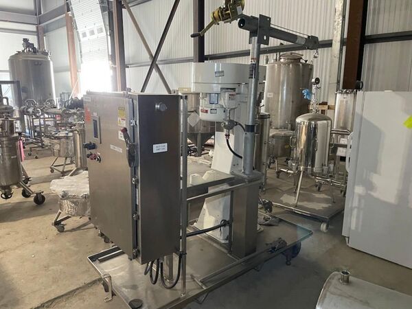 Sharples #AS26SP, Stainless Steel separator centrifuge, 5 HP, 17000 RPM, 255°F, 22 psig - Image 8