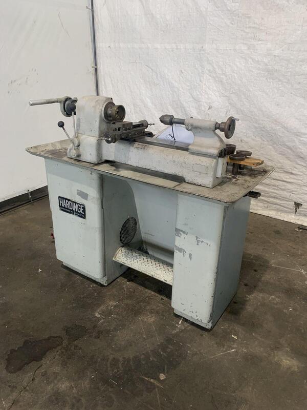6" x 18" Hardinge #DSM-59, Shop Lathe, collet chuck, tailstock, 1 HP - Image 2