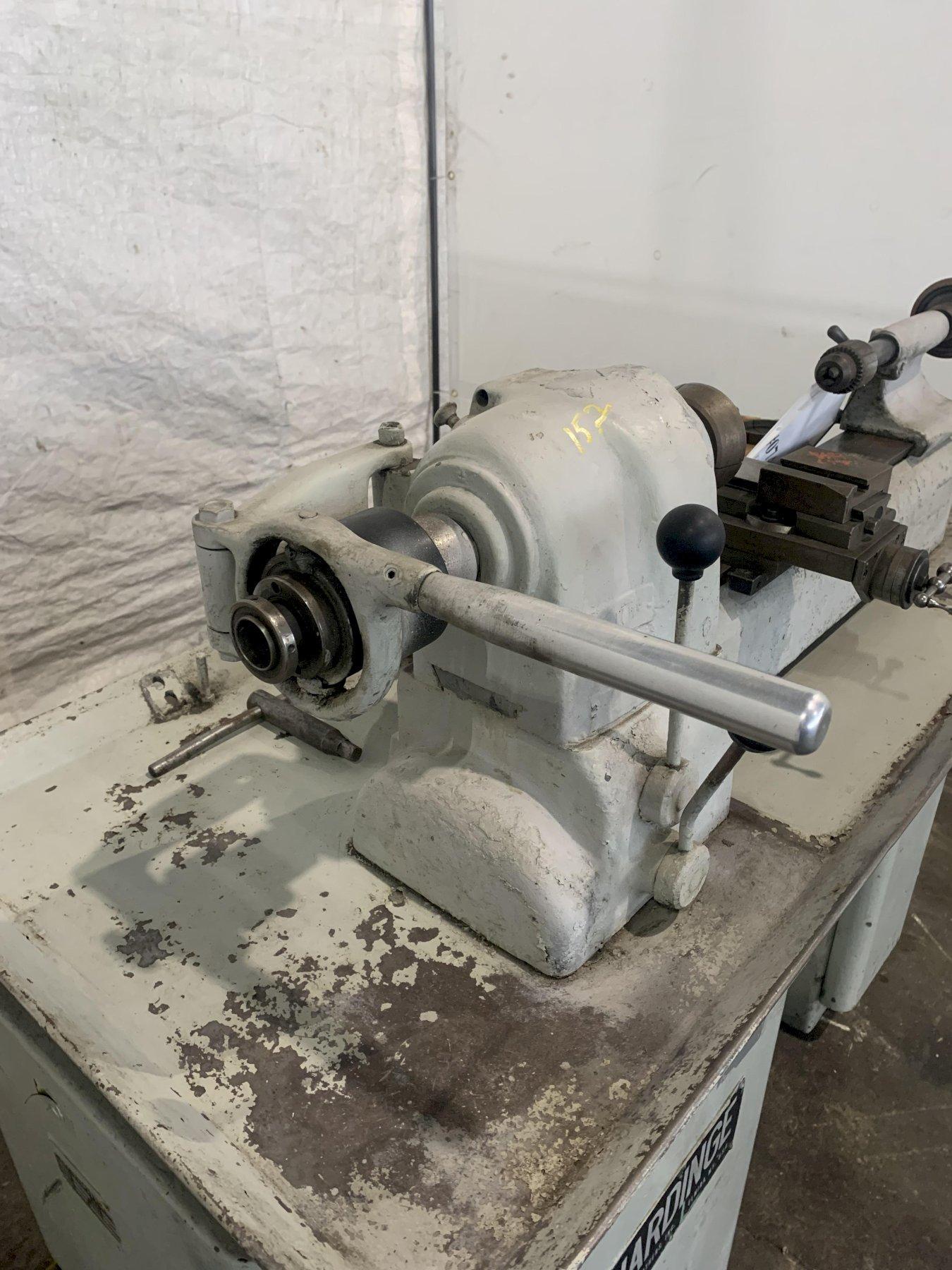 6" x 18" Hardinge #DSM-59, Shop Lathe, collet chuck, tailstock, 1 HP - Image 3