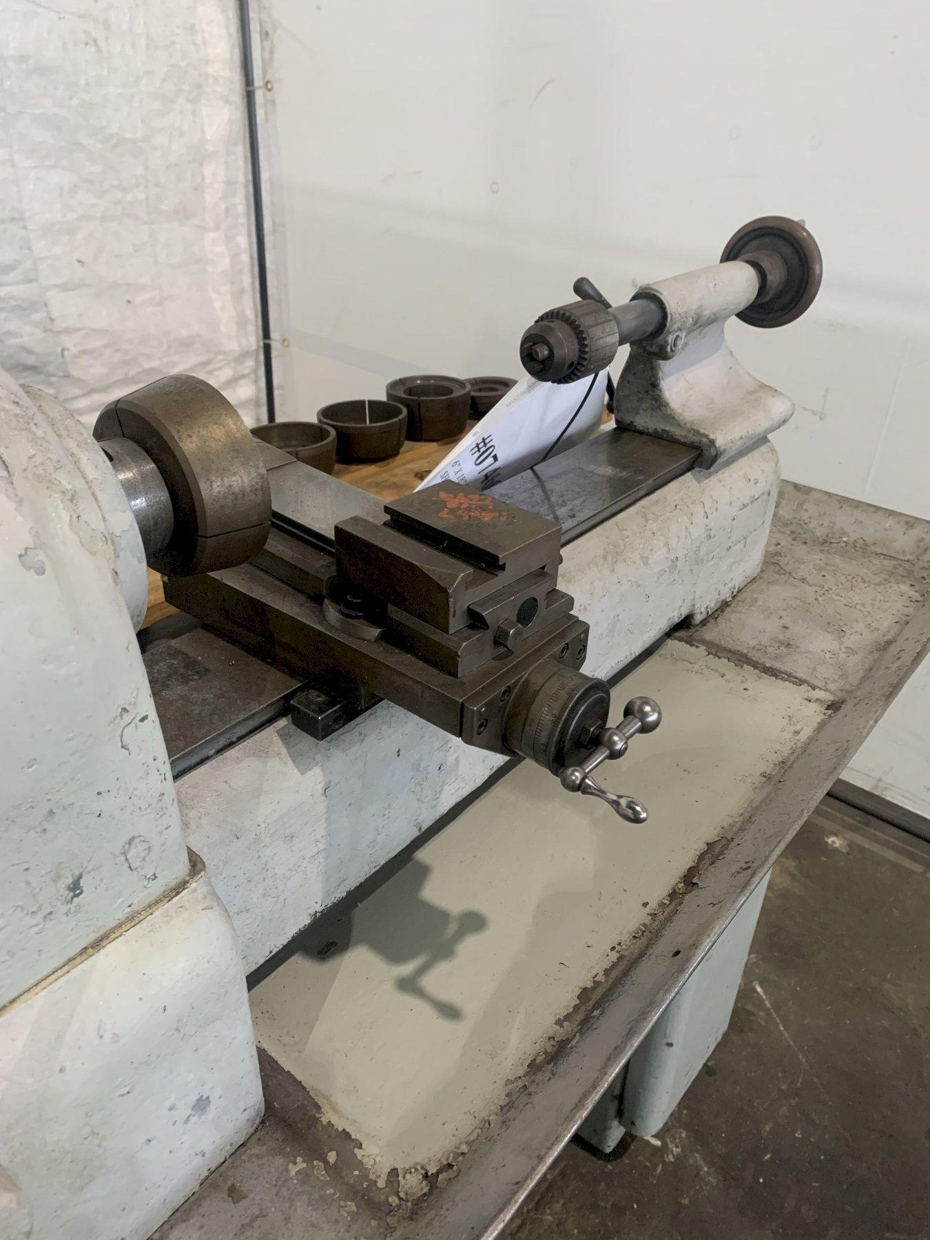 6" x 18" Hardinge #DSM-59, Shop Lathe, collet chuck, tailstock, 1 HP - Image 4