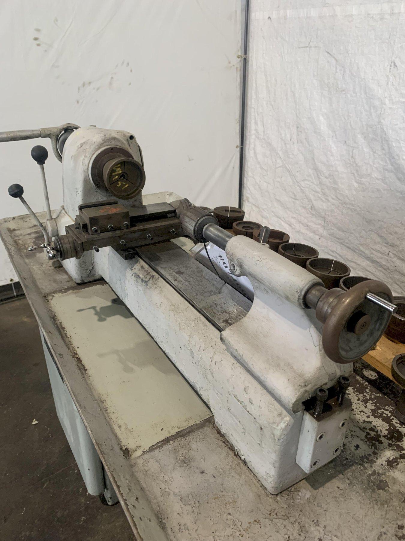 6" x 18" Hardinge #DSM-59, Shop Lathe, collet chuck, tailstock, 1 HP - Image 6
