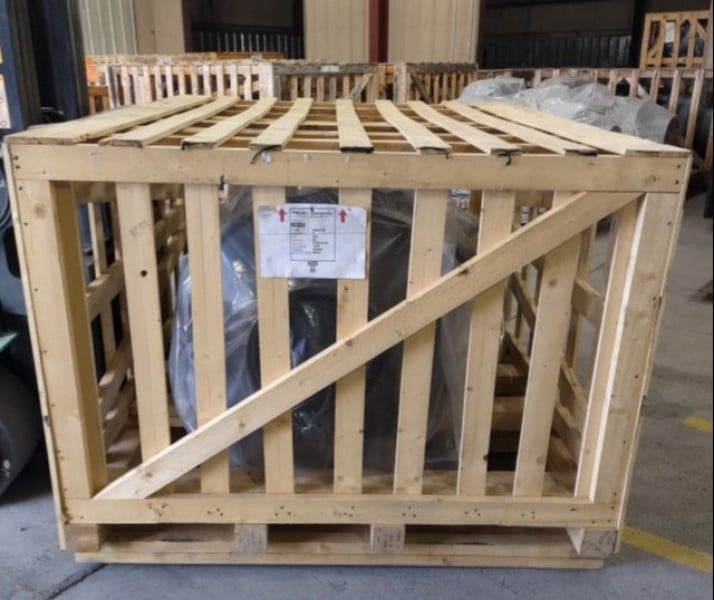 600 HP 1800 RPM Teco Westinghouse, Frame 6806B, TEFC, B/B, 2300/4160 Volts, new - Image 1