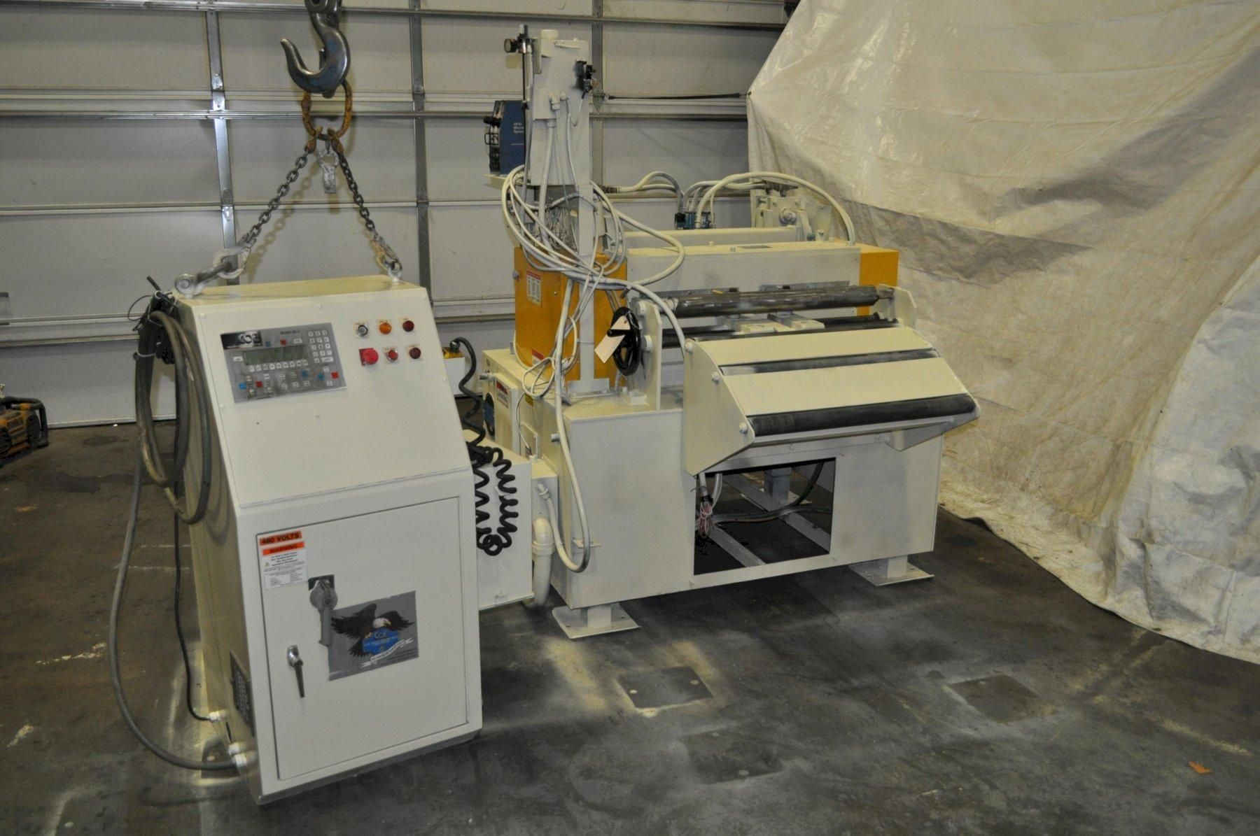 30" x .25" Coe Press Equipment, servo feeder, Cascade rolls, Coe BG-2 Control, EFD Microcat system, coil - Image 1