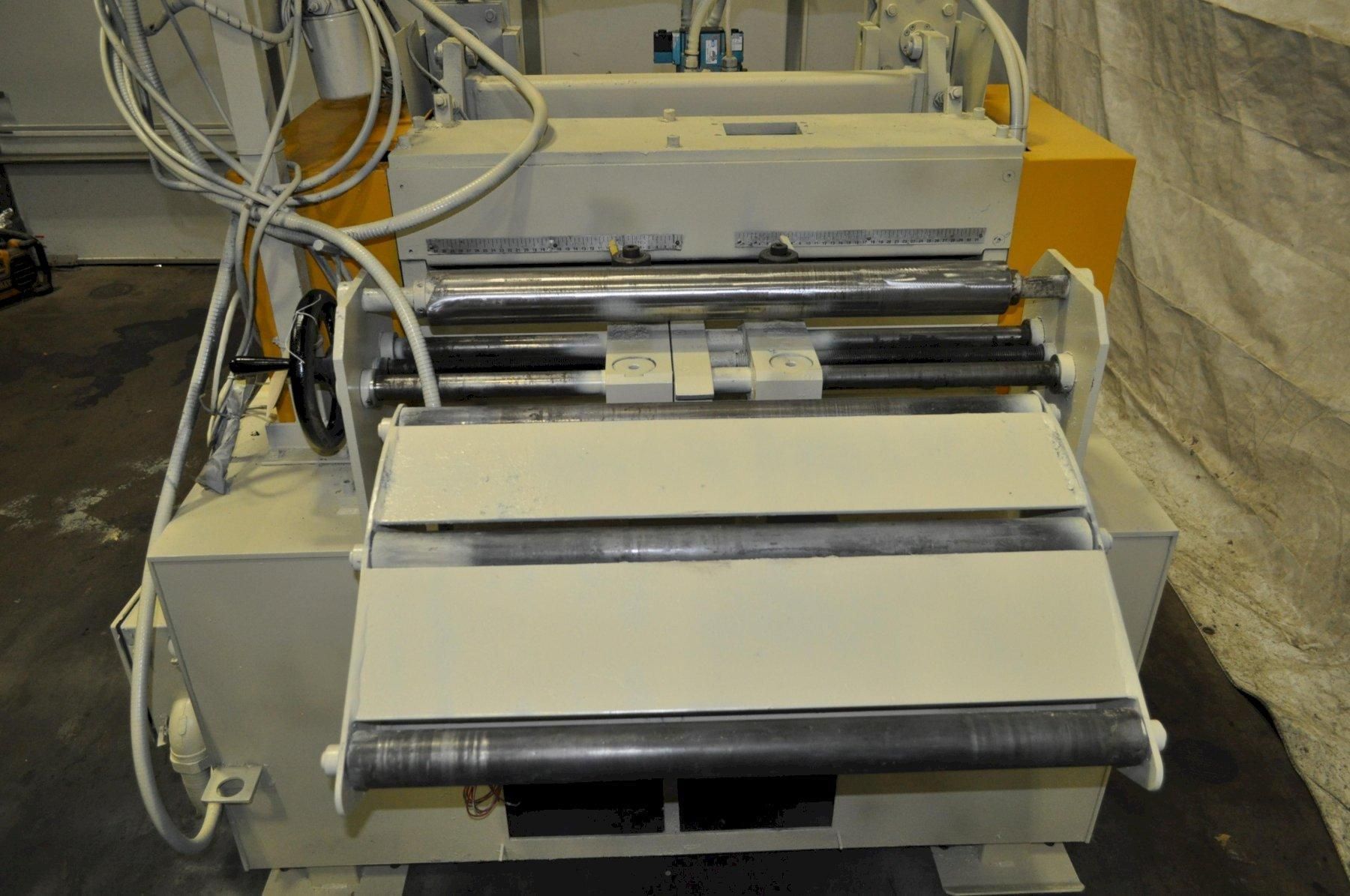30" x .25" Coe Press Equipment, servo feeder, Cascade rolls, Coe BG-2 Control, EFD Microcat system, coil - Image 2