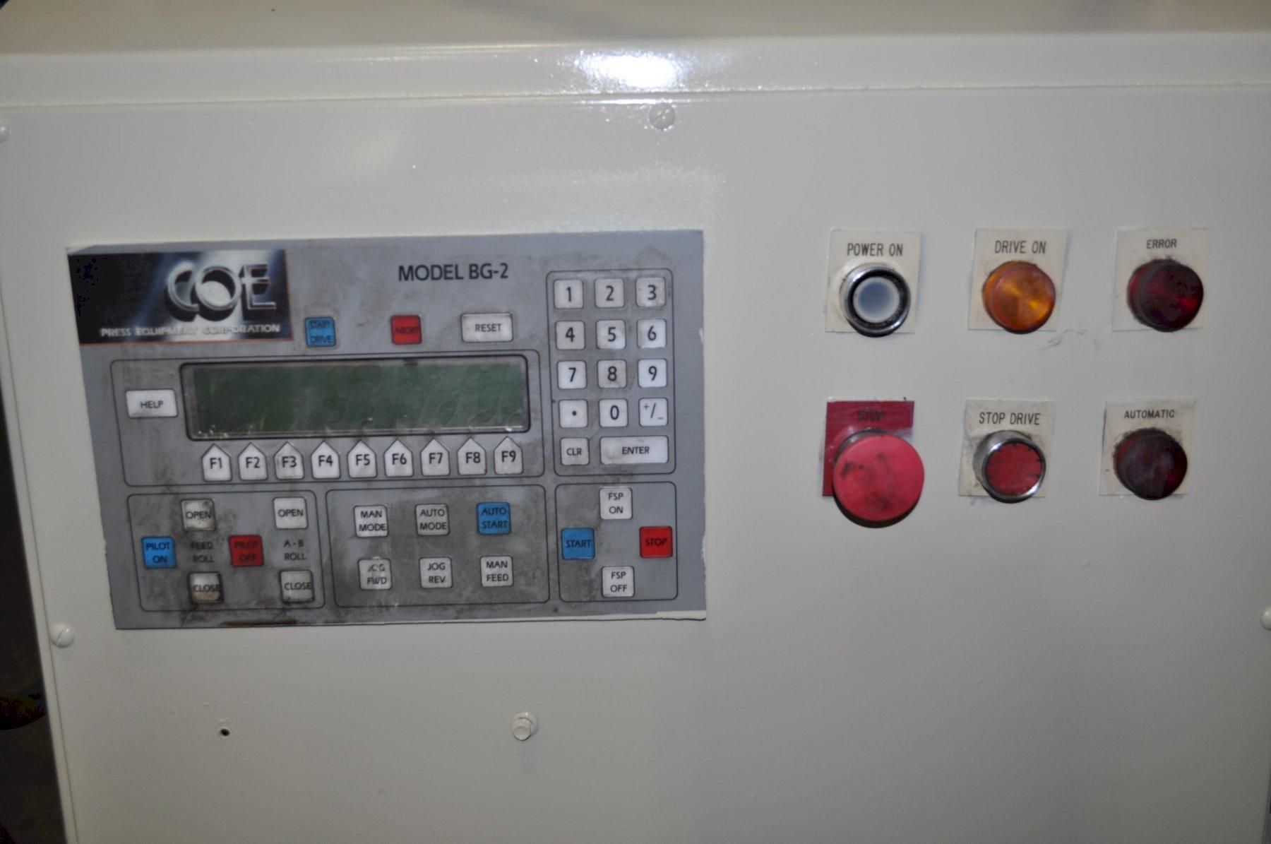 30" x .25" Coe Press Equipment, servo feeder, Cascade rolls, Coe BG-2 Control, EFD Microcat system, coil - Image 7