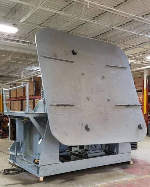40000 lb. Ransome #8, welding positioner, 10' x 10' table, 360&deg; table rotation, pendnat controls - Image 2