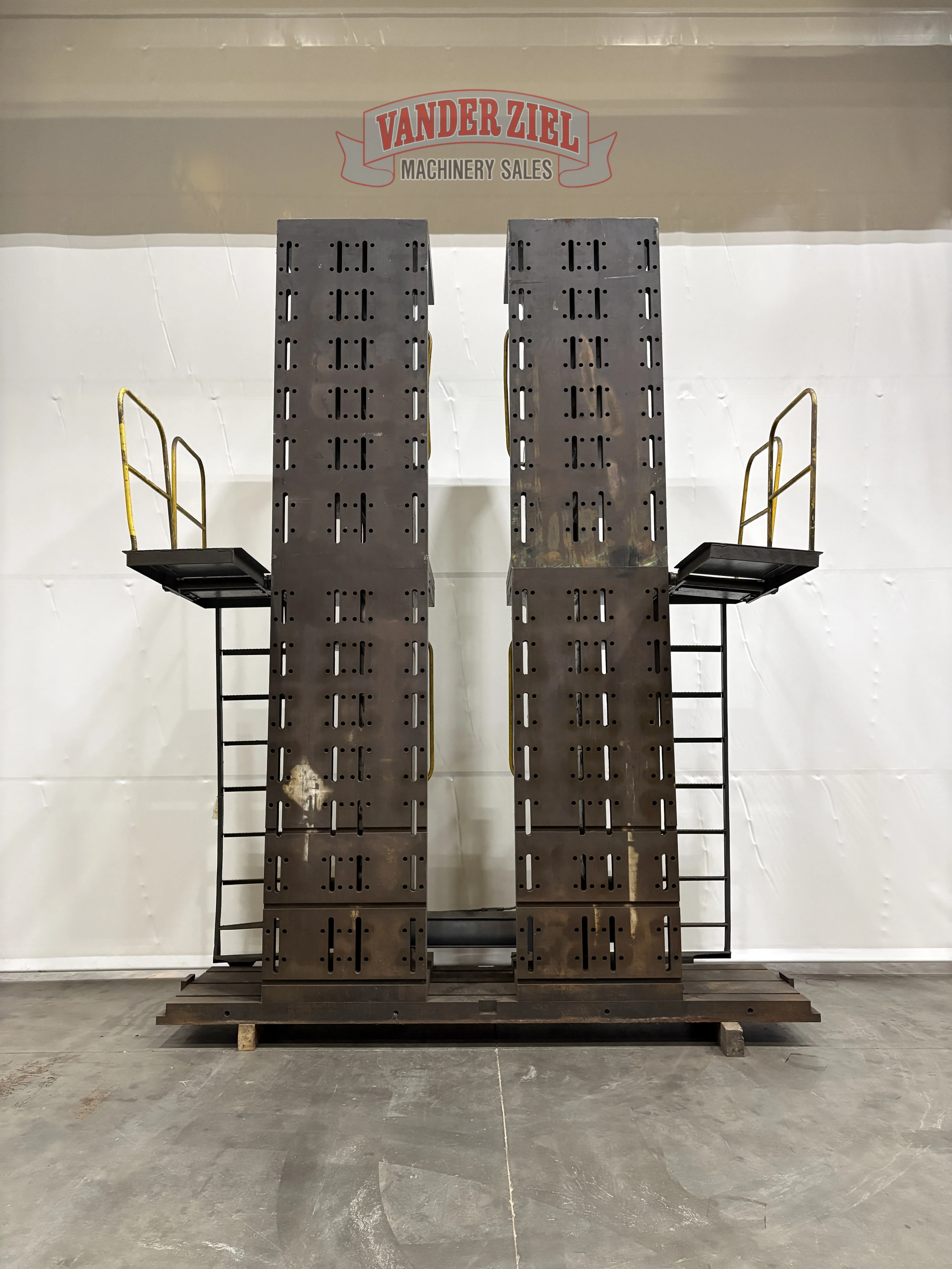 36" x 96" x 36" Giddings & Lewis, angle plate, pair, #12152J - Image 1