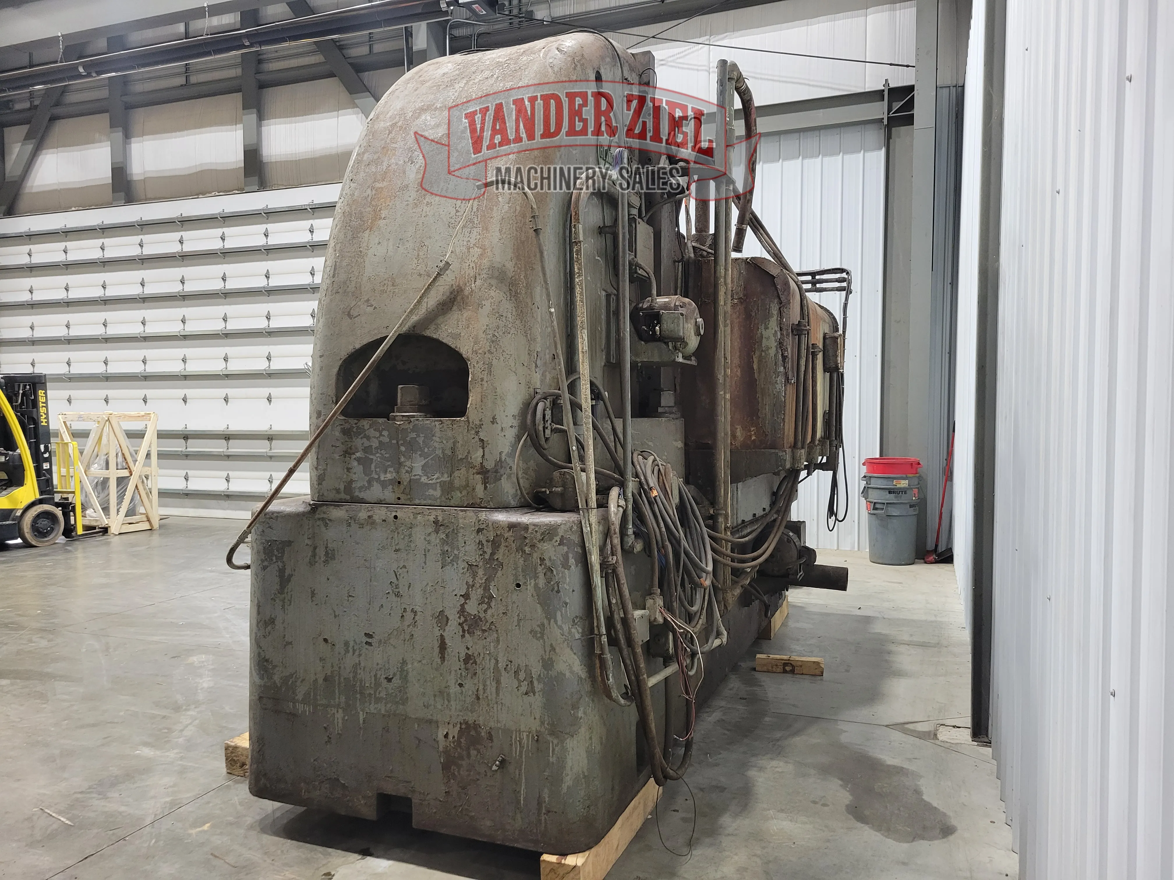 Blanchard grinder, 84" chuck, #14925 - Image 4