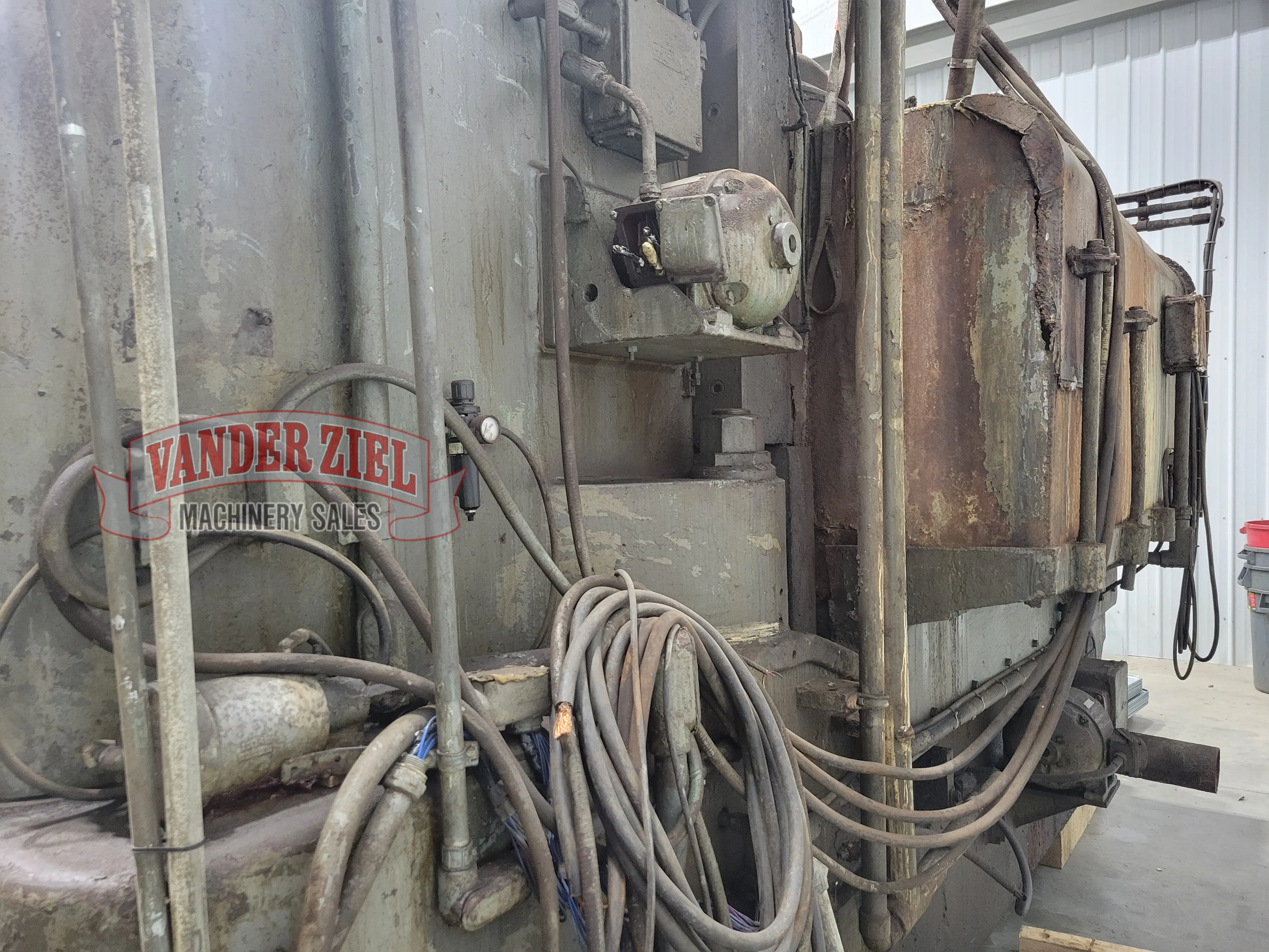 Blanchard grinder, 84" chuck, #14925 - Image 5