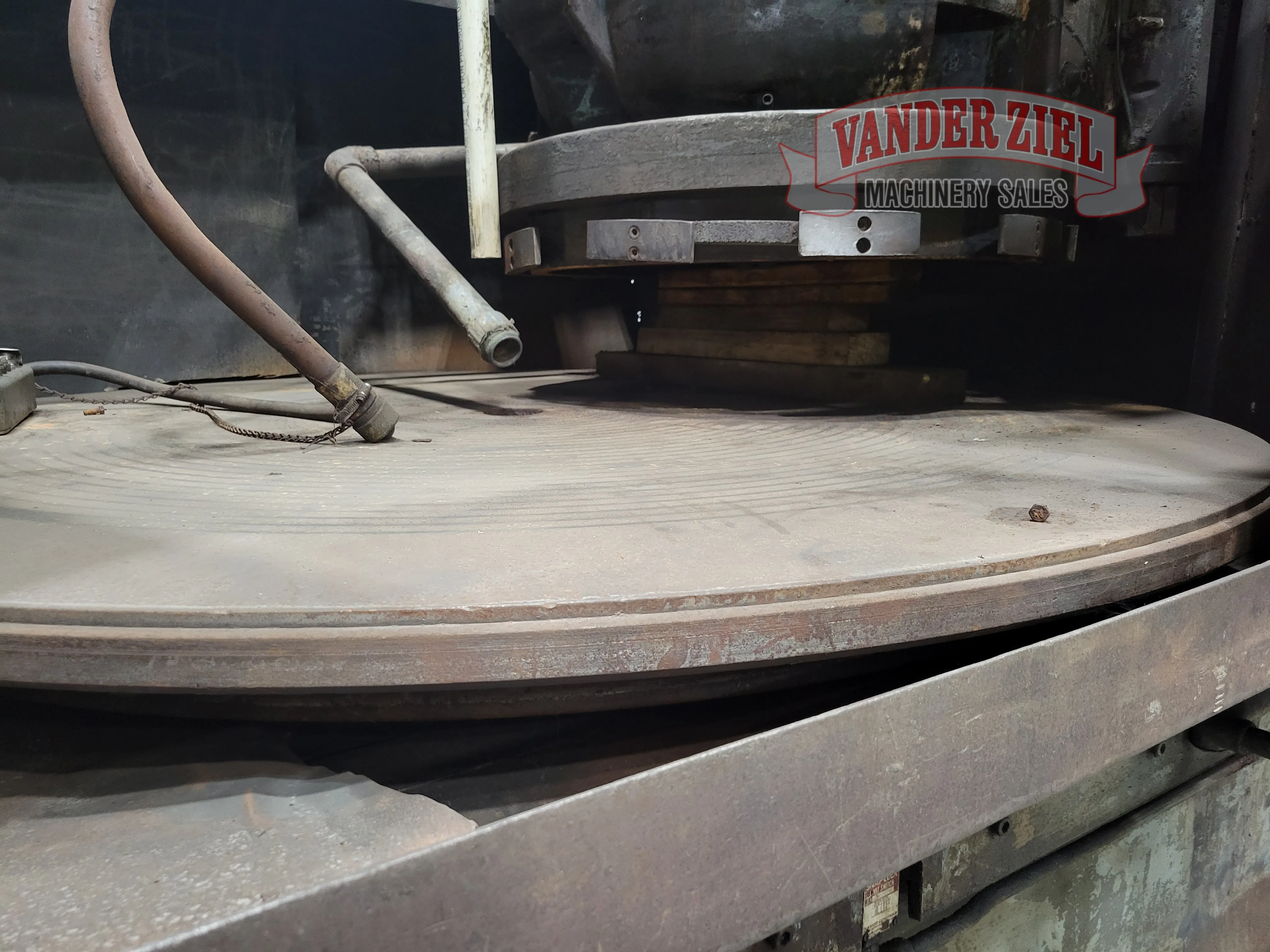 Blanchard grinder, 84" chuck, #14925 - Image 10