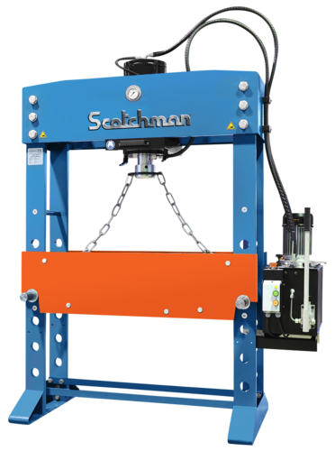 110 Ton, Scotchman #Propress-110, hydraulic H-frame press, 15" stroke, 43-1/4" btwn uprights, #3014001 - Image 2