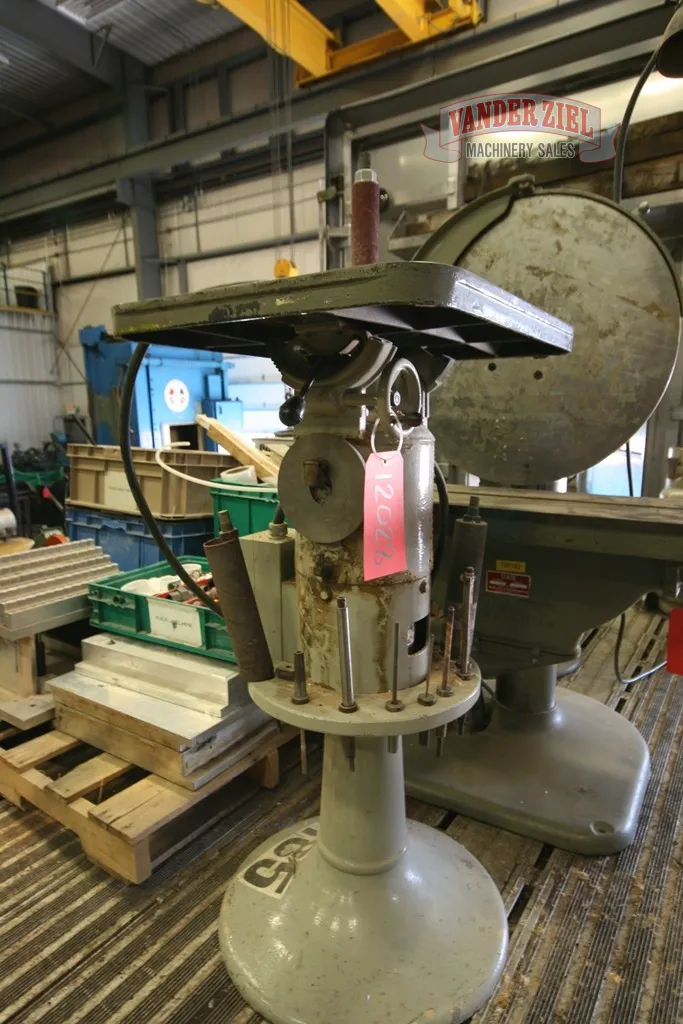 Spindle Sander, Max, 24" x24" table, 45° table tilt, 10" spindle size, 1725 RPM, #12140J - Image 3