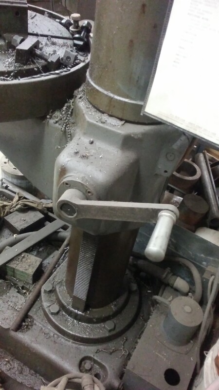 Yoshida #YD3-65N, Geared Head Drill, 23" dia swivel table, 10" stroke, 12.5" throat, #4MT, S/n: 5820002 - Image 5
