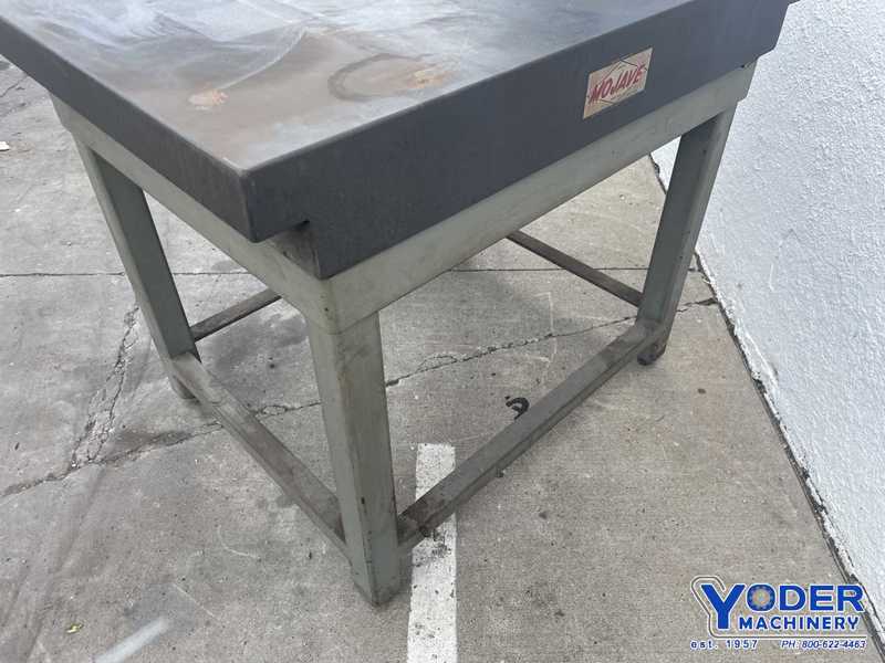 36" x 48" Mojave, granite surface plate on stand, #76827 - Image 3