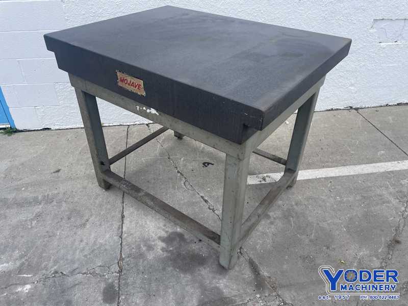36" x 48" Mojave, granite surface plate on stand, #76827 - Image 5