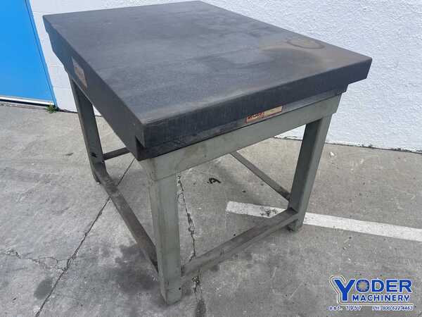 36" x 48" Mojave, granite surface plate on stand, #76827 - Image 7