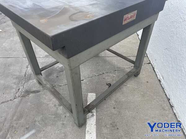36" x 48" Mojave, granite surface plate on stand, #76827 - Image 8