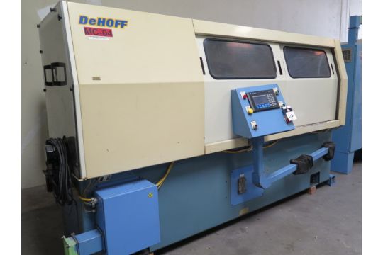 1.5" x 36" DeHoff #1536, CNC Gun Drill with DeHoff Drill Sharpener, 2001 - Image 2