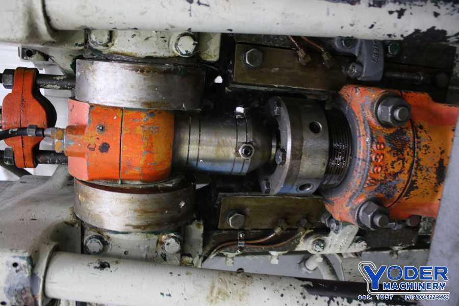 28 Ton, Walsh #28, flywheel OBI press, 2-1/2" stroke, 7-1/4" Shut Height, air clutch & brake, #75616 - Image 7