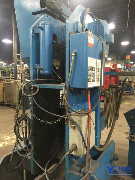 55 Ton, Rousselle #B1-55, OBI press, 3" stroke, 21" Shut Height, air clutch & brake, 1991, #65881 - Image 5