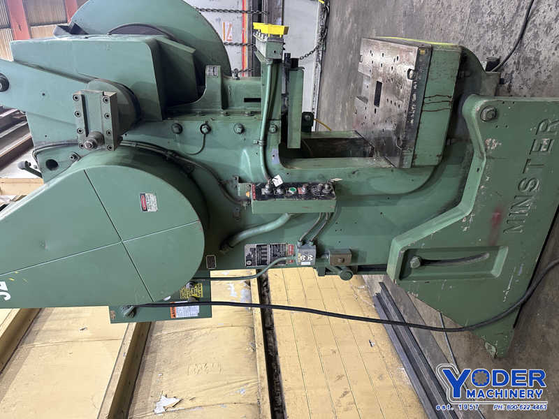 60 Ton, Minster #6, OBI back geared press, 6" stroke, 14" Shut Height, air clutch & brake, #76280 - Image 6