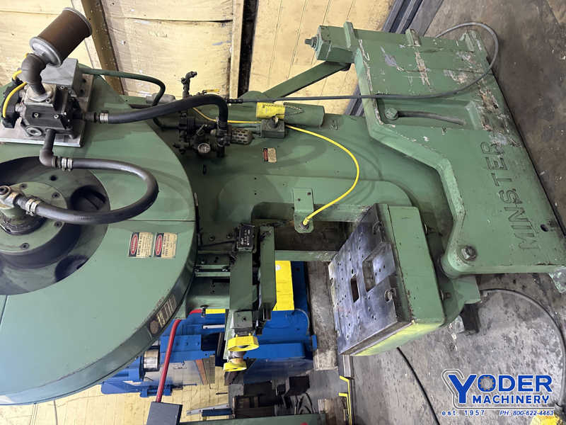 60 Ton, Minster #6, OBI back geared press, 6" stroke, 14" Shut Height, air clutch & brake, #76280 - Image 9