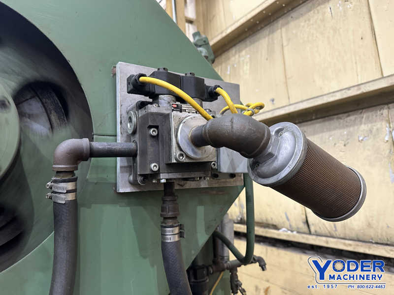 60 Ton, Minster #6, OBI back geared press, 6" stroke, 14" Shut Height, air clutch & brake, #76280 - Image 10