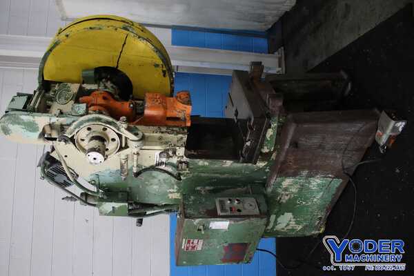 35 Ton, Danly #35, OBI flywheel press, 4" stroke, 12-1/2" Shut Height, air clutch & brake, 5 HP, #75432 - Image 1