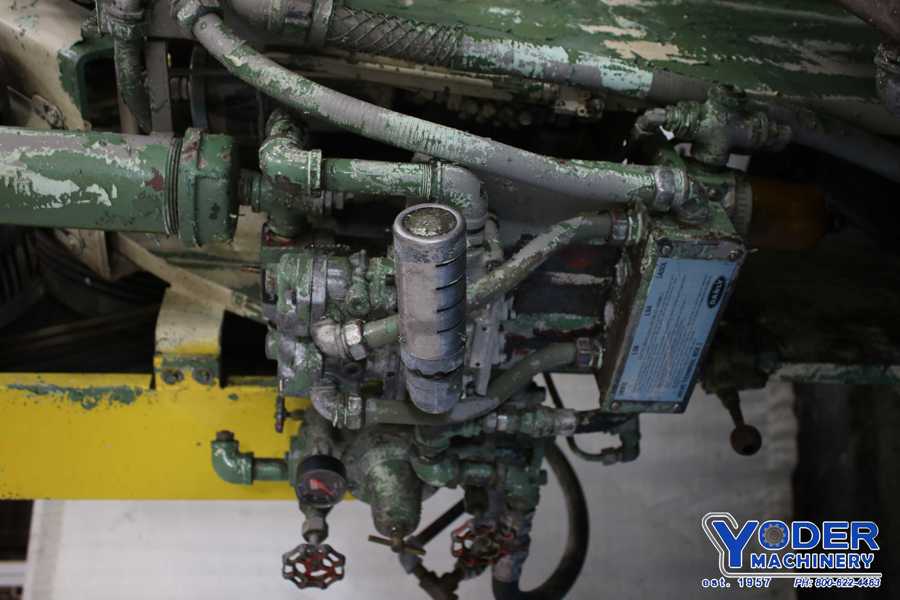 35 Ton, Danly #35, OBI flywheel press, 4" stroke, 12-1/2" Shut Height, air clutch & brake, 5 HP, #75432 - Image 8