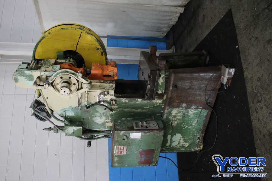 35 Ton, Danly #35, OBI flywheel press, 4" stroke, 12-1/2" Shut Height, air clutch & brake, 5 HP, #75432 - Image 9