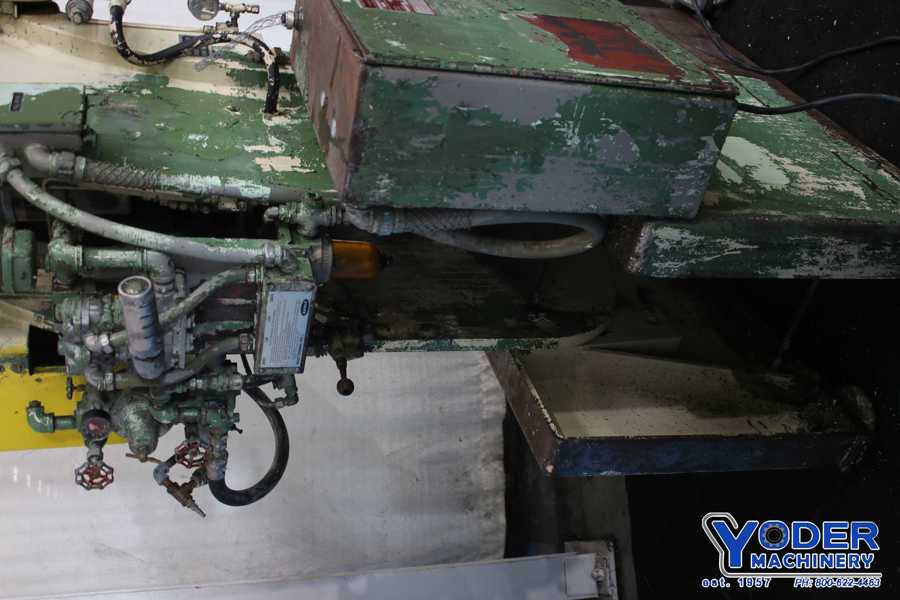 35 Ton, Danly #35, OBI flywheel press, 4" stroke, 12-1/2" Shut Height, air clutch & brake, 5 HP, #75432 - Image 10