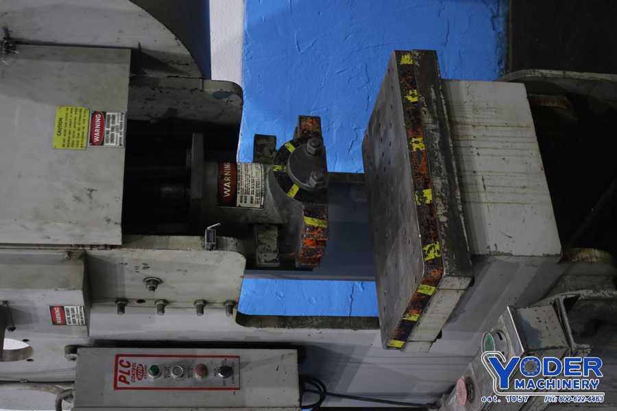 55 Ton, Heim #5-OBI-FW, OBI flywheel press, 3" stroke, 13" Shut Height, air clutch & brake, 1988, #75940 - Image 4