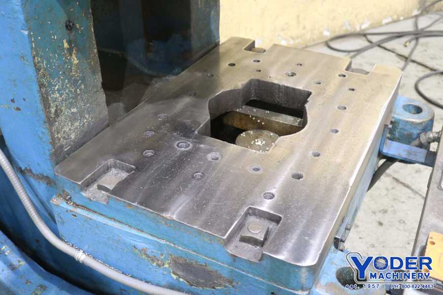 56 Ton, Minster #6, OBI press, 6" stroke, 10" Shut Height, 21" x32" bed, air clutch, 5 HP, #72834 - Image 7