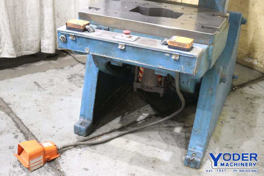 56 Ton, Minster #6, OBI press, 6" stroke, 10" Shut Height, 21" x32" bed, air clutch, 5 HP, #72834 - Image 10