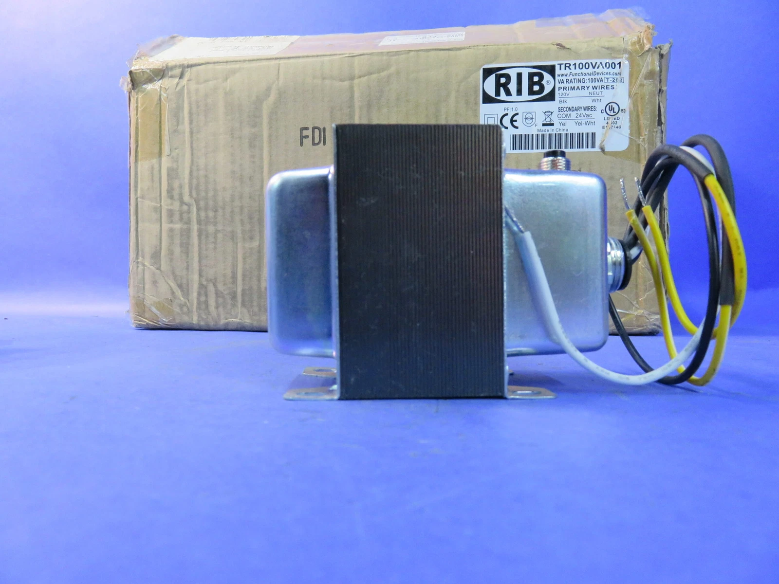 100 VA, RIB TR100VA001, rib, 120-24 Volts foot & single threaded, new - Image 10