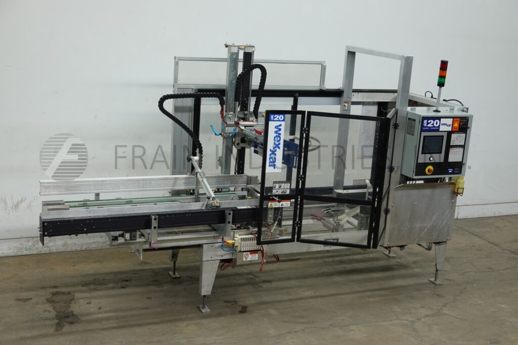 Wexxar #WF20SR, automatic, in line case erector, bottom tape sealer, rated from 5-20 cases per minute - Image 1