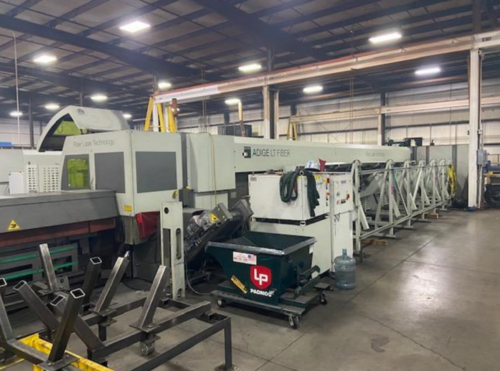 BLM Adige #LT, Fiber optic tube laser, 2000 watt, Siemens 840D Control, automatic bundle loader, 2013 - Image 1