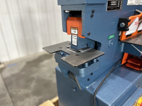 4" x 4" x 3/8" Scotchman #50514-EC, ironworker with LED lighting, 50 ton, 3 HP, #15650N - Image 4