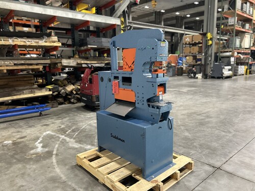 4" x 4" x 3/8" Scotchman #50514-EC, ironworker with LED lighting, 50 ton, 3 HP, #15650N - Image 10